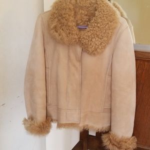 Burberry Tan Suede Jacket